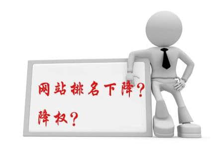 網(wǎng)站降權(quán)被K，排名下降了我們該如何應(yīng)對？